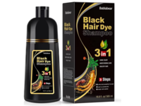 Bablabear Black Hair Dye Shampoo, 16.9 fl oz/500 mL - thumbnail 1