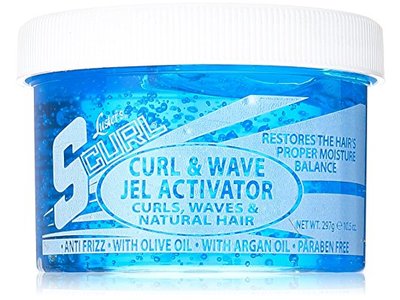 Luster's Curl & Wave Gel Activator, Olive Oil & Argan Oil, 10.5 fl oz/297 g