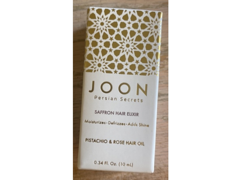 Joon Persian Secrets Pistachio & Rose Hair Oil, 0.34 fl oz/10 mL