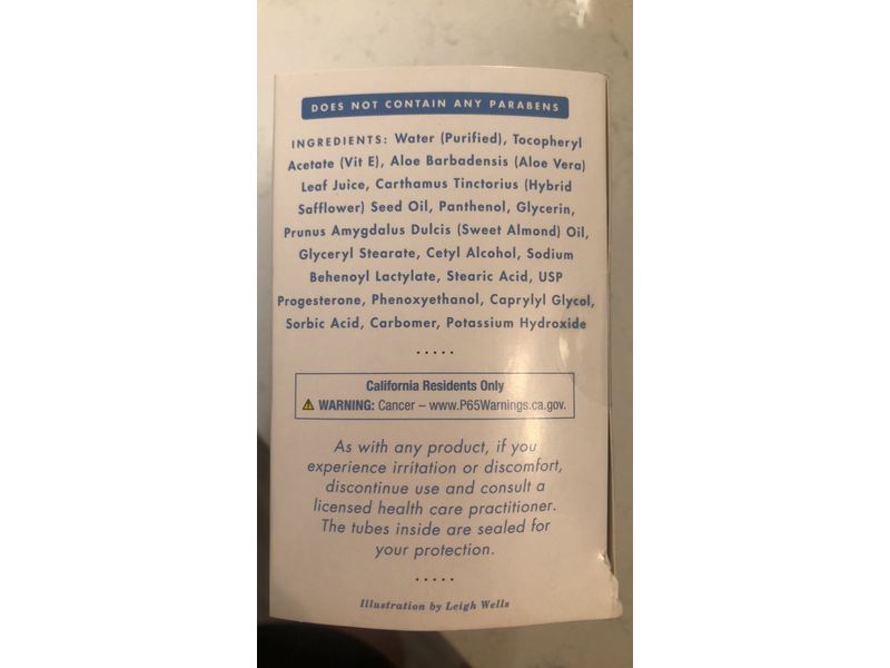 Pro-Gest Body Cream Single Use Packets - 48 Single Use Packet