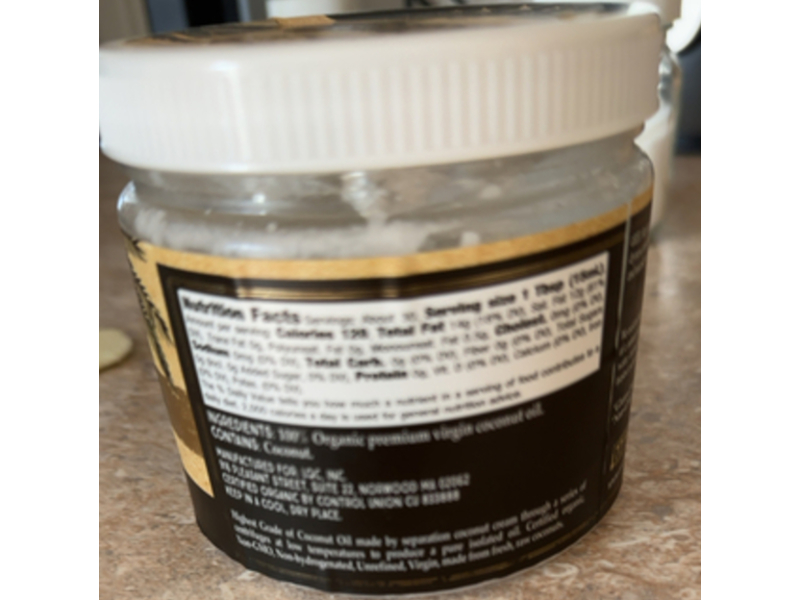 Coco Goods Origin Organic Premium Coconut Oil, 15 fl oz/443 mL