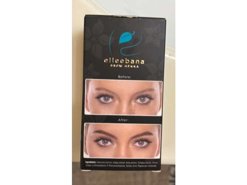 Elleebana Brow Henna, Dark Brown