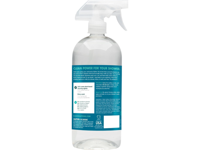 Better Life Natural Tub & Tile Cleaner, Tea Tree & Eucalyptus, 32 fl oz/946 mL