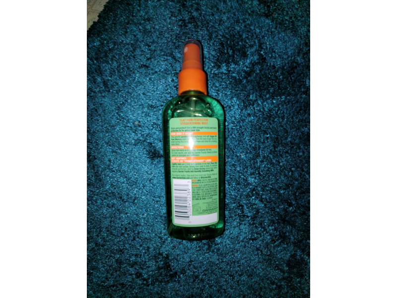 Garnier Fructis Style Flat Iron Perfector Straightening Mist 6.0 fl oz