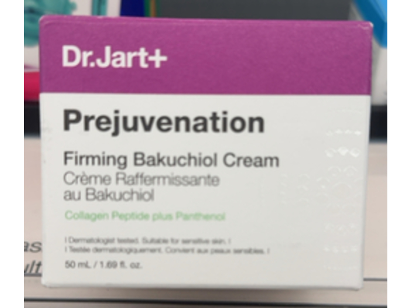 Dr. Jart+ Prejuvenation Firming Bakuchiol Cream, Collagen Peptide + Glycerin, 1.69 fl oz/50 mL