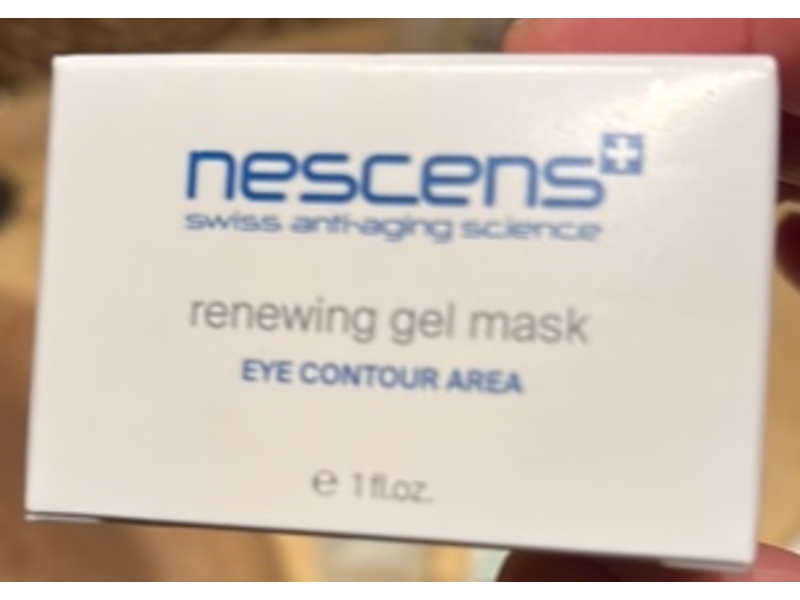 Nescens Renewing Gel Mask, Eye Contour Area, 1 fl oz
