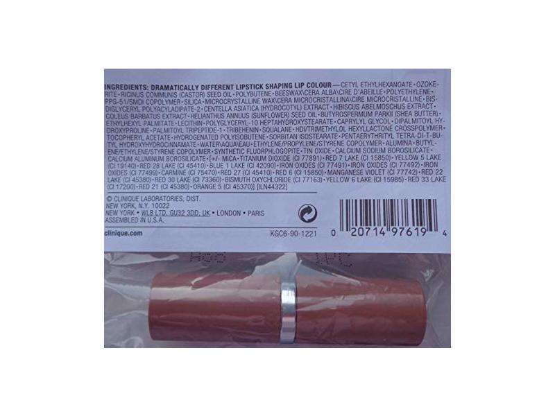 Clinique Dramatically Different Lipstick, 04 Canoodle, 0.10 oz/3 g