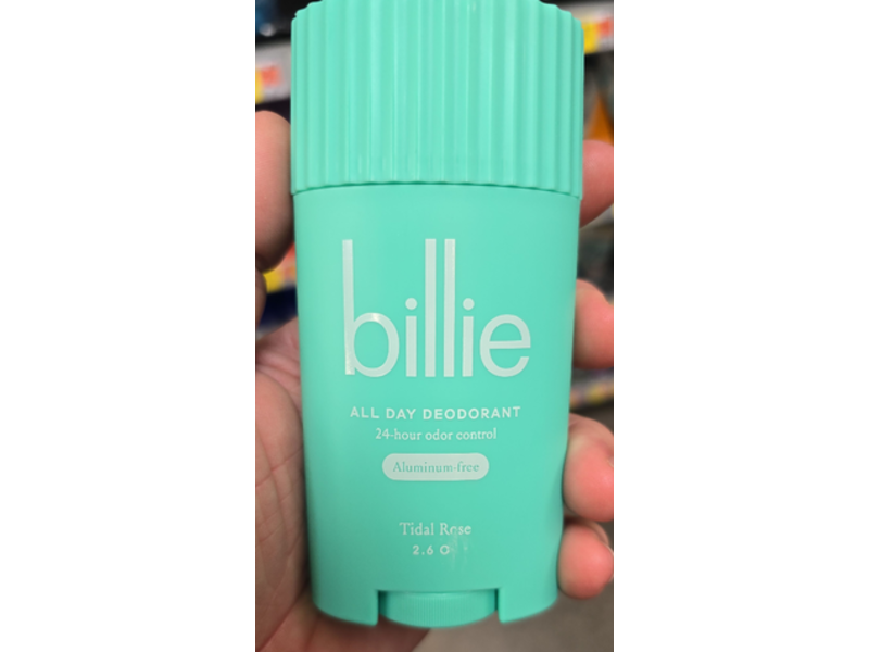 Billie All Day Deodorant, Tidal Rose, 2.6 oz