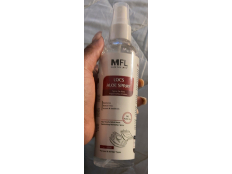 Made For Locs Moisturizing Refresher Spray, Aloevera & Witch Hazel, 8 fl oz/236 mL