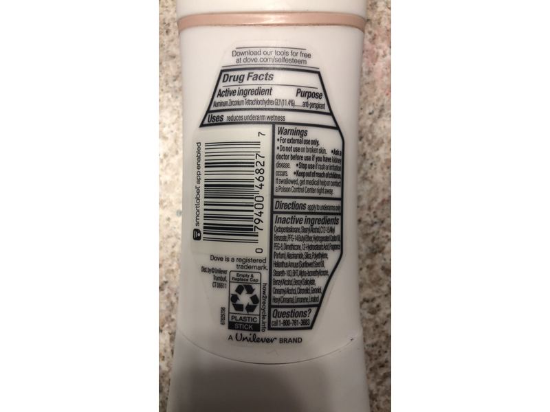 Dove Even Tone Antiperspirant, Rejuvenating Blossom, 2.6 oz