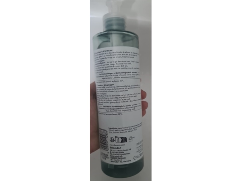 Eucerin Dermo Pure Cleansing Gel, 400 ml