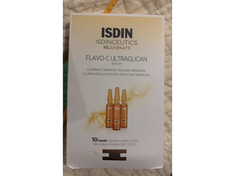 Isdin Isdinceutics Rejuvenate Ampoule, 0.68 fl oz, 10 Count