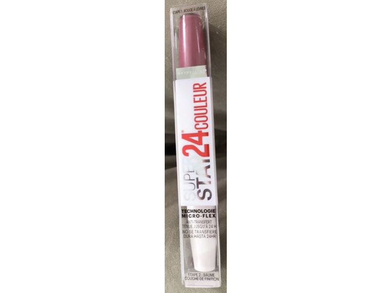Maybelline New York Superstay Lip Color, Perpetual Plum