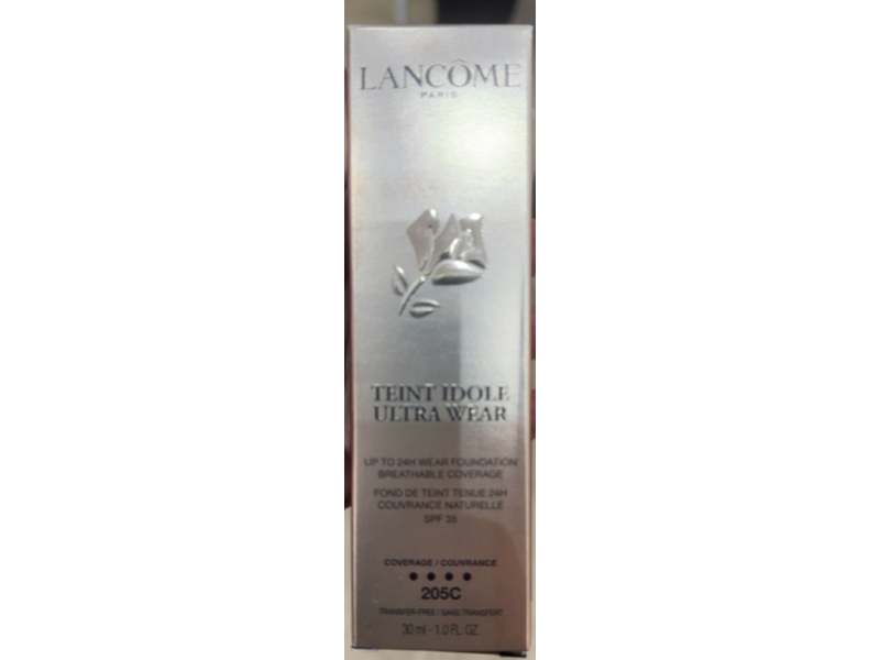 Lancome Teint Idole Ultra Wear Foundation, 205C, 1 fl oz/30 mL
