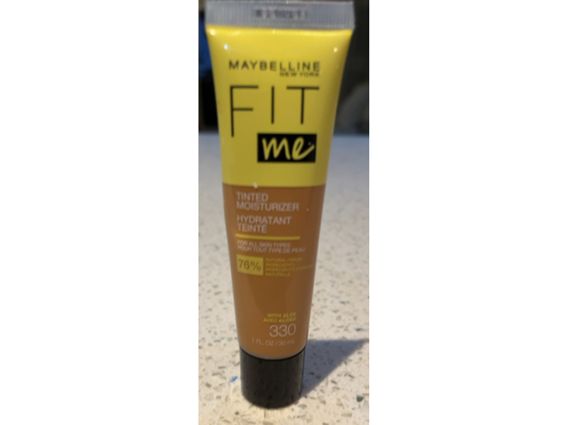 Maybelline Fit Me Tinted Moisturizer, 330, Aloe, 1 fl oz/30 mL
