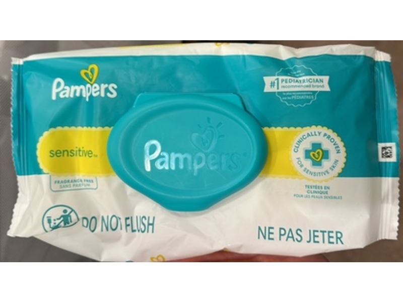 Pampers Baby Wipes, Fragrance Free, 36 Count