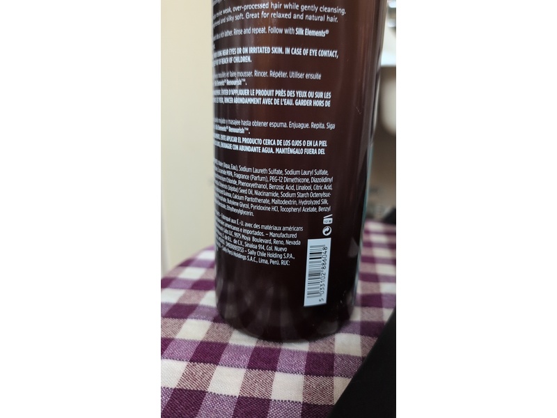 Silk Elements Renourish Jojoba Oil Shampoo, 33.8 fl oz/1 L