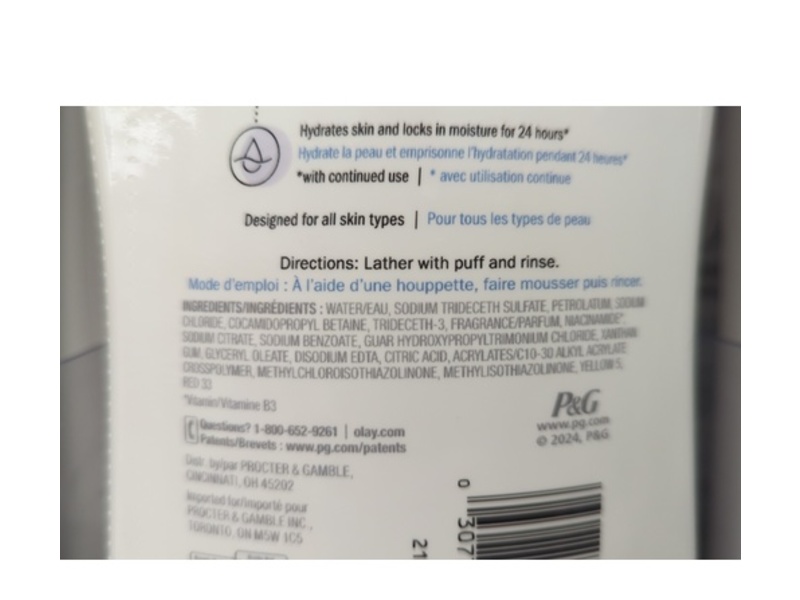 Olay Ultra Moisture Hydratant Body Wash, 33 fl oz/975 mL