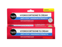 Signature Select Anti-Itch Hydrocortisone 1% Cream, Soothing Aloe, 1 oz/28 g - thumbnail 1
