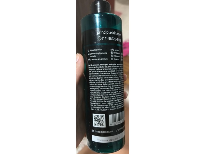 Principia Cleansing Gel, Gl-01, 350 g