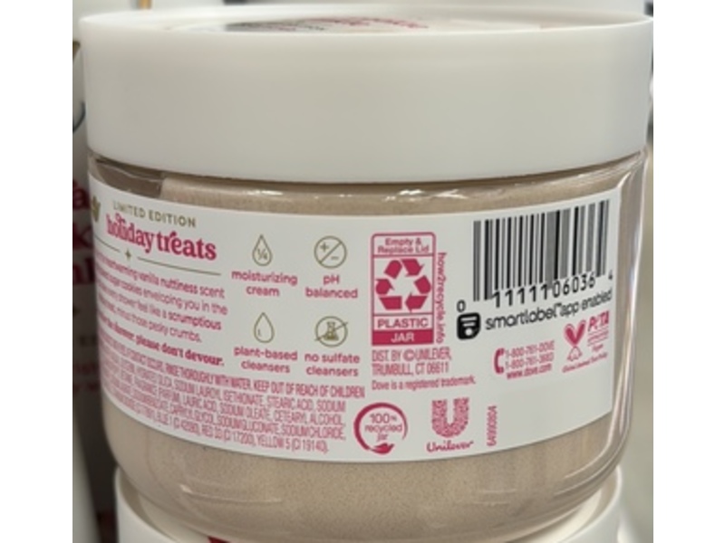 Dove Body Scrub, Sugar Cookie Sprinkle, 15 oz