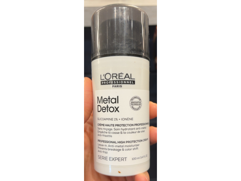 L'Oreal Metal Detox High Protection Cream, 3.4 fl oz/100 mL