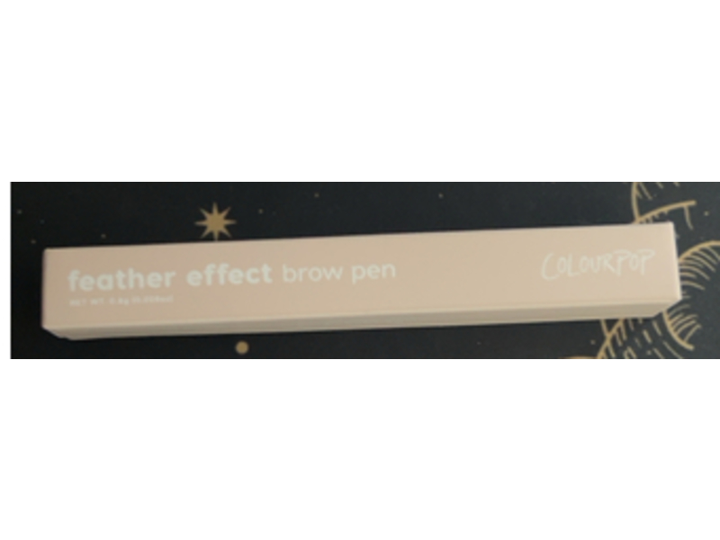 Colourpop Feather Effect Brow Pen, Medium Brown, 0.028 oz/ 0.8 g