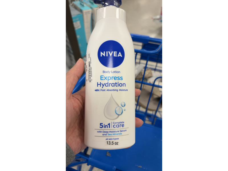 Nivea Express 5 In 1 Body Lotion, 400 mL