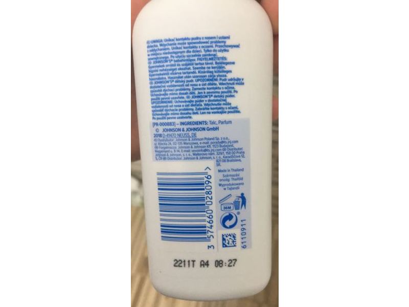 Johnson's Baby Powder, 100 g