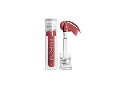 Huda Beauty Faux Filler Extra Shine Lip Gloss, Bombshell, 0.13 fl oz/3.9 mL
