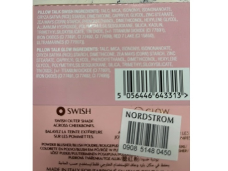 Charlotte Tilbury Cheek To Chic Blush, Pillow Talk-Nude Pink, 0.28 oz/8 g