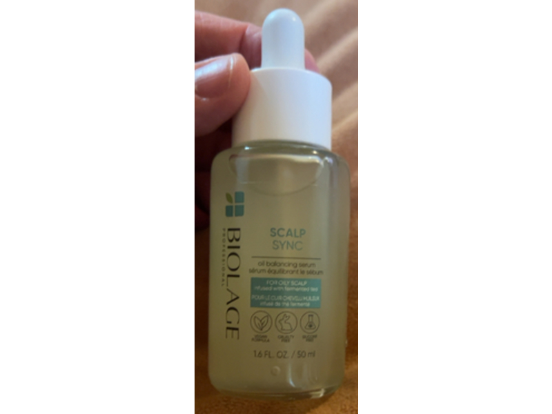 Biolage Scalp Sync Oil Balancing Serum, Fermented Tea, 1.6 fl oz/50 mL