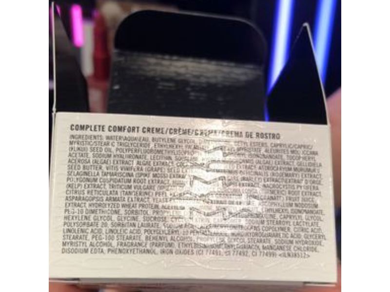M.A.C Complete Comfort Cream, 1.7 fl oz/50 mL