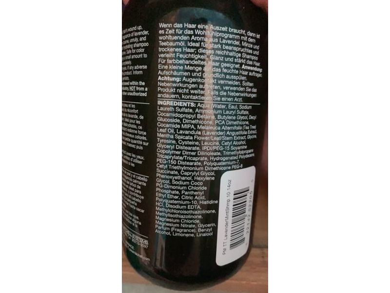 Paul Mitchell Tea Tree Moisturizing Shampoo, Lavender Mint, 10.14 fl oz/300 mL