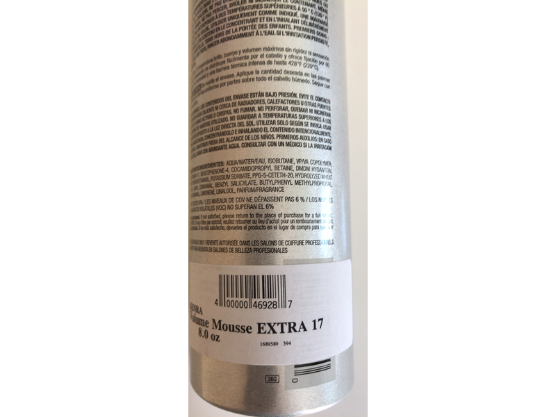 Kenra Volume Mousse Extra, 17, 8 oz/227 g