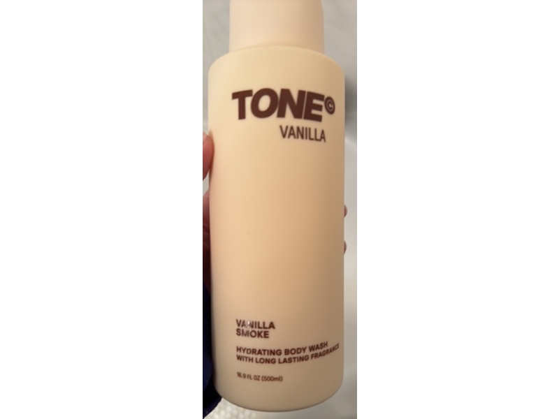 Tone Hydrating Body Wash, Vanilla Smoke, 16.9 fl oz/500 mL