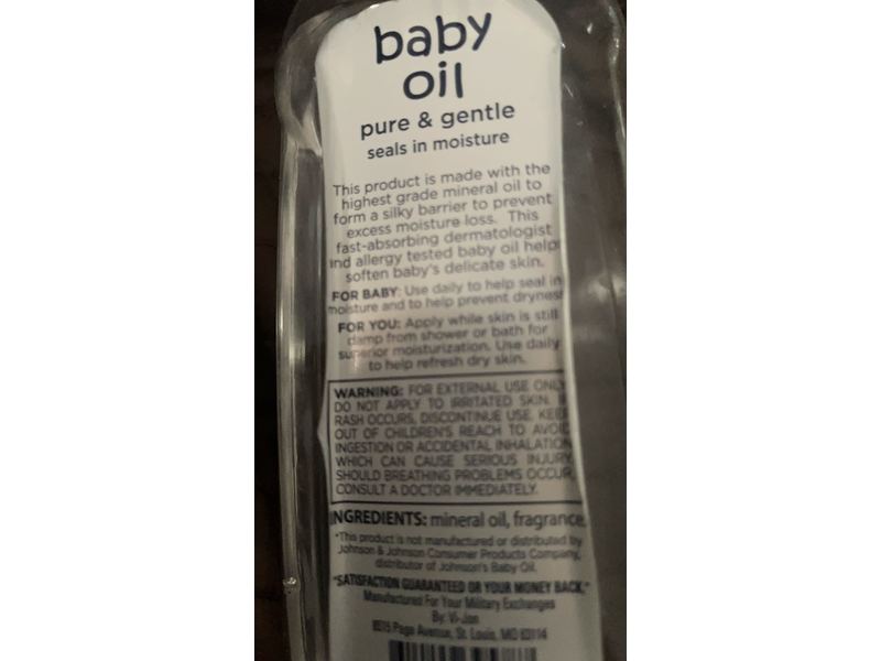 Exchange Select Baby Oil, Pure & Gentle, 20 fl oz/591 mL