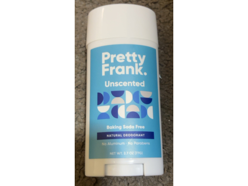 Pretty Frank Natural Deodorant, 2.7 oz/77 g