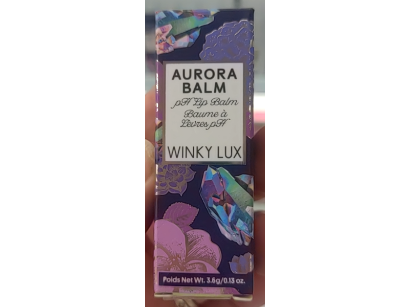 Winky Lux Lip Balm, Aurora, 0.13 oz/3.6 g