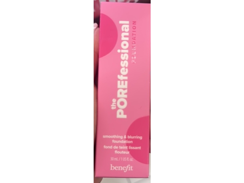 Benefit The POREfessional Smoothing & Blurring Foundation, 15N Incredible, 1 fl oz/30 mL