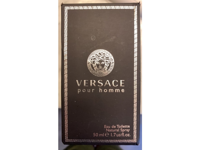 Versace Pour Homme Eau De Toilette Spray,1.7 oz/50 mL