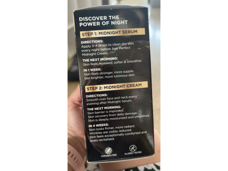 L'Oreal Paris Midnight Cream + Serum Set