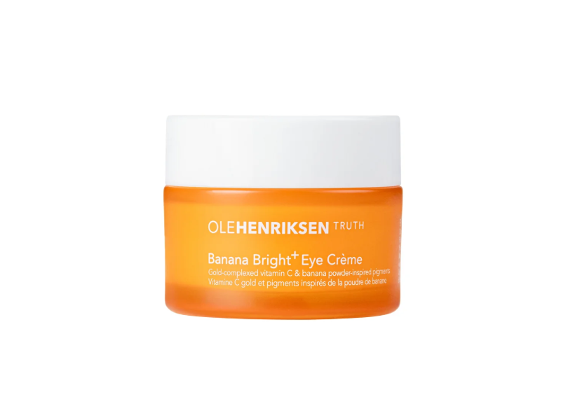 Olehenriksen Truth Banana Bright+ Eye Cream, Gold-Complexed Vitamin C & Collagen, 0.1 oz/3 mL