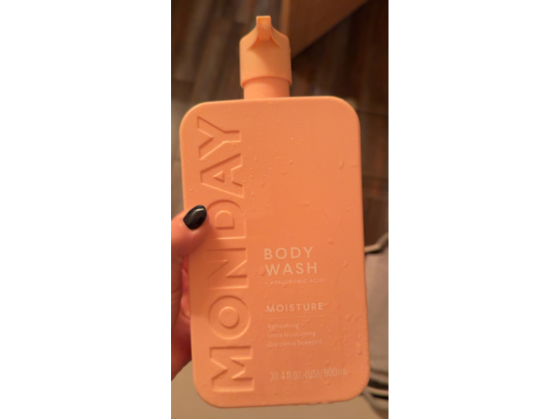 Monday Moisture Body Wash, Hyaluronic Acid, 30.4 fl oz/900 mL