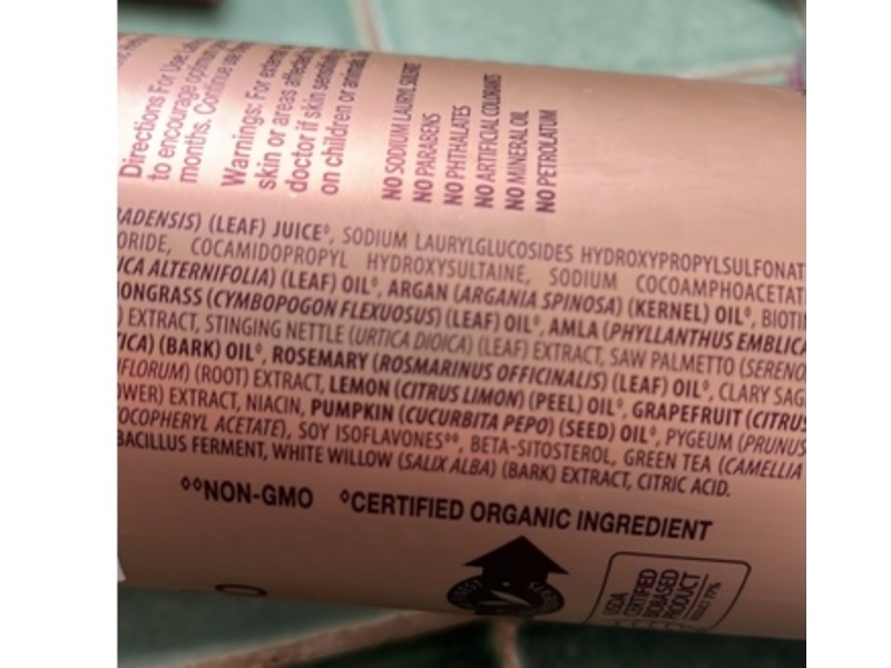 Pura d'or Biotin Shampoo, 33.8 fl oz/1 L