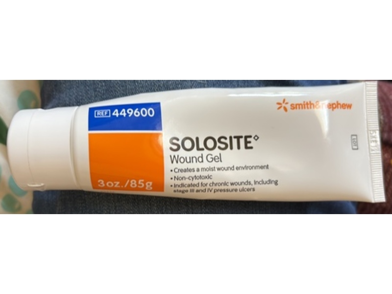 Smith & Nephew SoloSite Wound Gel, 3 oz/85 g