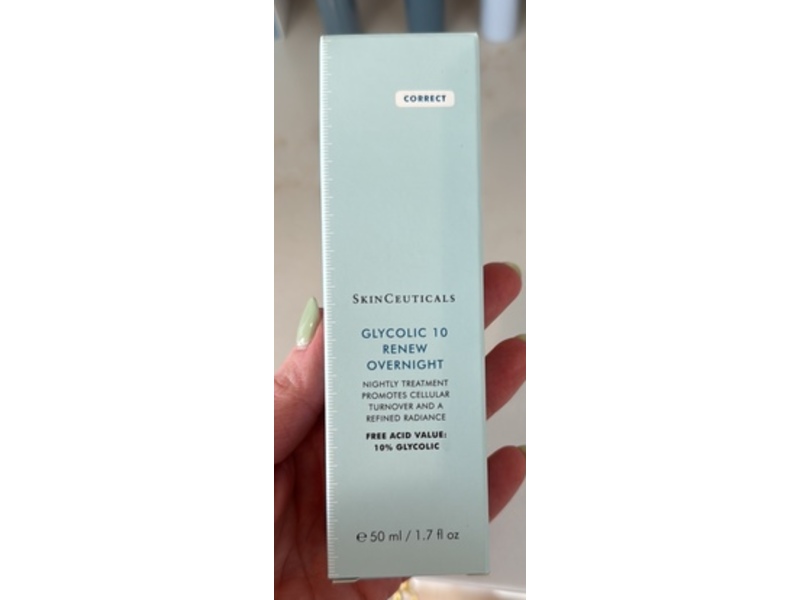 Skinceuticals Glycolic 10 Renew Overnight Treatment, 1.7 fl oz/50 mL