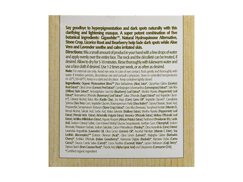 Eminence Organic Skincare Bright Skin Masque, 2 Ounce