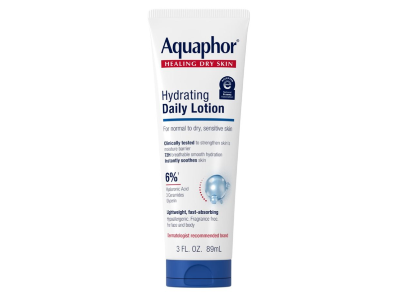 Aquaphor Hydrating Daily Lotion, 3 fl oz/ 89 mL