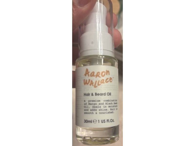 Aaron Wallace Hair & Beard Oil, 1 fl oz/30 mL